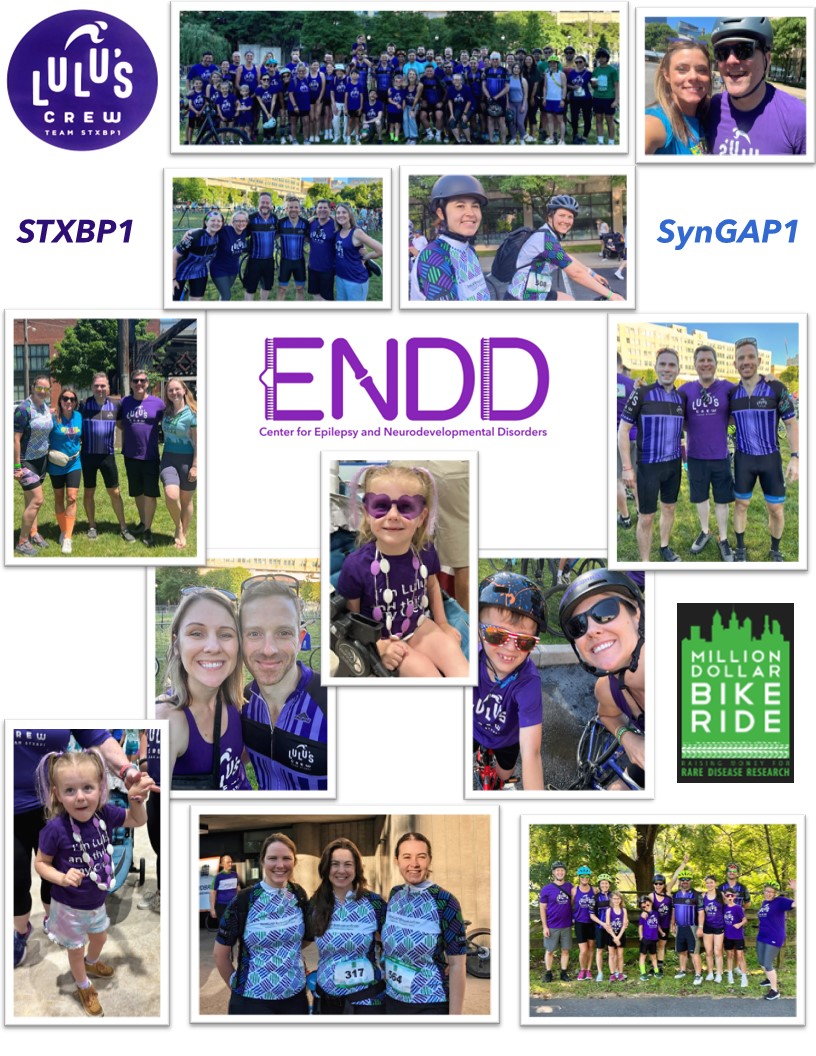 The 2024 Million Dollar Bike Ride for STXBP1 and SynGAP1 was a success!